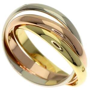CARTIER Authentic 18k Gold Trinity Ring #48